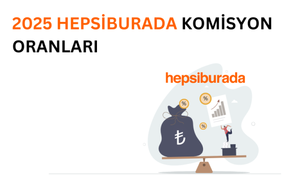 Hepsiburada komisyon oranlarını temsil eden görsel