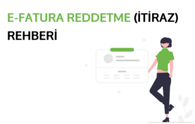 e-fatura reddetme / e-fatura itirazını temsil eden görsel