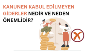 kanunen kabul edilmeyen giderleri temsil eden görsel