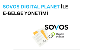 Sovos Digital Planet ile e-Belge Yönetimi Sovos Digital Planet ile e-belge yönetimini temsil eden görsel