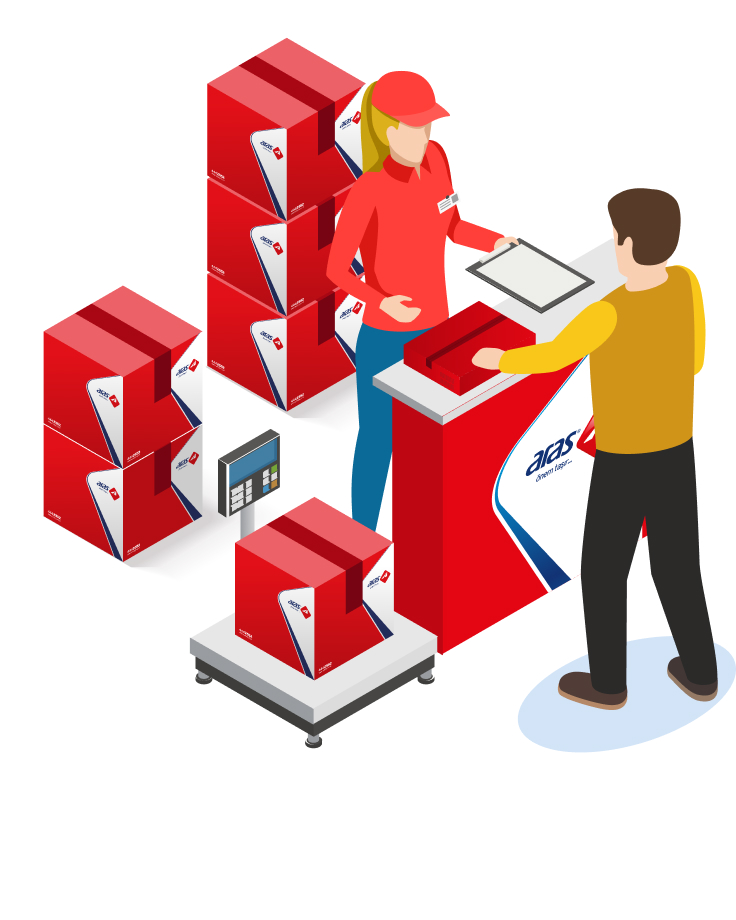 Aras Kargo ücret hesabını temsil eden görsel