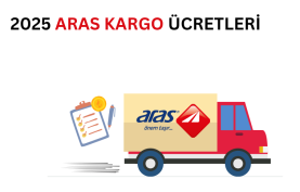 2025 Aras Kargo Ücretleri Aras Kargo ücretlerini temsil eden görsel