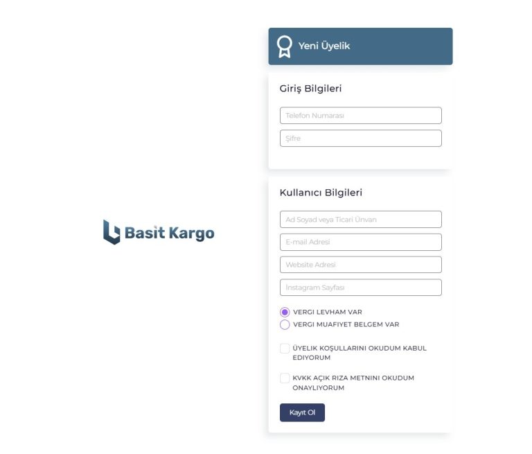 Basit Conecttell e-Ticaret Siteleri İçin Basit Kargo Hakkında Önemli Detaylar