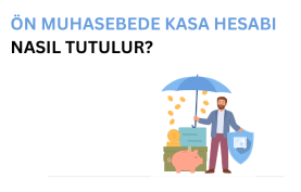 Ön Muhasebede Kasa Hesabı İşleyişi ve Kayıt Rehberi ön muhasebede kasa hesabını temsil eden görsel