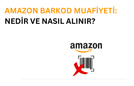 Amazon barkod muafiyetini temsil eden görsel