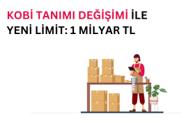 KOBİ tanımı ve yeni limitleri temsil eden görsel