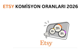 Etsy Komisyon Oranları Ne Kadar? Etsy komisyon oranlarını temsil eden görsel