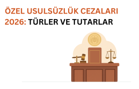 özel usulsüzlük-cezalarını temsil eden görsel
