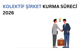 kolektif şirket kurma sürecini temsil eden görsel