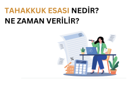 tahakkuk esasını temsil eden görsel