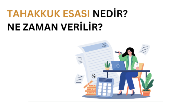 tahakkuk esasını temsil eden görsel