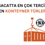 e-ihracatta konteyner kullanımını temsil eden görsel