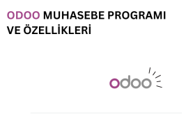 Odoo muhasebe programını temsil eden görsel