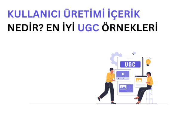UGC - kullanıcı üretimi içeriği temsil eden görsel