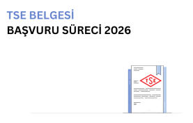 TSE Belgesi Nasıl Alınır? 2026 Başvuru Süreci ve Gerekli Belgeler TSE belgesini temsil eden görsel