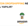 Amazon ile dropshipping yapmayı temsil eden görsel