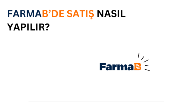 FarmaB'de satış yapmayı temsil eden görsel